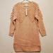 Anthropologie Sweaters | Foxiedox Anthropologie Pommed Sweater Dress/Tunic | Color: Orange/Pink | Size: Xs