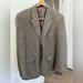 Ralph Lauren Suits & Blazers | Lauren Ralph Lauren Men’s Silk Wool Sport Coat Blazer Houndstooth 42r | Color: Tan | Size: 42r