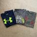 Under Armour Shirts & Tops | 3 Under Armour, Short Sleeve T-Shirts Yl | Color: Blue/Gray | Size: Lb