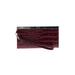 Wristlet: Embossed Burgundy Solid Bags