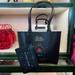 Kate Spade Bags | Disney X Kate Spade New York Small Beauty And The Beast Reversible Tote Bag | Color: Black/Red | Size: 11" (Bottom) 14.6" (Top) W