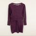 Athleta Dresses | Athleta Give It Your All Long Sleeve Dress Xs | Color: Purple/Red | Size: Xs