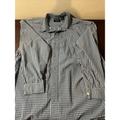 American Eagle Outfitters Shirts | American Eagle Outfitters Shirt Adult Xl Blue Button Up Outdoors Mens | Color: Blue/White | Size: Xl