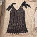 Anthropologie Dresses | Anthropologie Hd In Paris Sharra Lace Overlay Sleeveless Dress | Color: Black/Cream | Size: 4