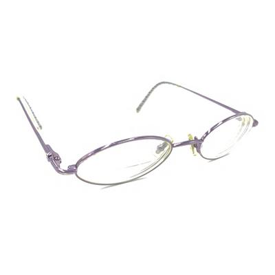 Coach Accessories | Coach Lisa 110 Lilac Pink Metal Oval Eyeglasses Frames 47-17 135 Women Designer | Color: Pink | Size: Os