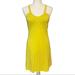 Athleta Dresses | Athleta Summer Yellow Athletic Mini Dress | Color: Green/Yellow | Size: S