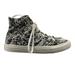 Converse Shoes | Converse Sneakers Womens 8 Black White Chuck Taylor All Star Gemma Hi 553448c | Color: Black/White | Size: 8