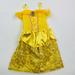 Disney Costumes | Disney Belle Costume Dress Size 4-6x | Color: Yellow | Size: 4