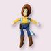 Disney Toys | Disney Pixar Toy Story Cowboy Woody Small Doll Plush Plastic Toy 11” Tall | Color: Blue/Yellow | Size: Osb