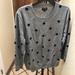 J. Crew Sweaters | J Crew Cashmere Polka Dot Sweater Nwt Extra Large | Color: Black/Gray | Size: Xl