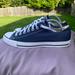 Converse Shoes | Euc Converse All Star Chuck Taylor Low Navy Blue Us Men's 10 / Women 12 M9697 | Color: Blue/White | Size: 10