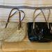 Michael Kors Bags | 2 Michael Kors Shoulder Bags (Black & Tan) | Color: Black/Tan | Size: Os