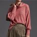 Anthropologie Sweaters | Anthro Maeve Cowlneck Sweater Coral Heather Size Small | Color: Pink | Size: S