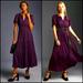 Anthropologie Dresses | Anthropologie Somerset Maxi Dress Berry/Plum Xxs | Color: Purple/Red | Size: Xxs