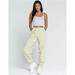 Urban Outfitters Pants & Jumpsuits | Bdg Urban Outfitters Jogger Pants Relaxed Drawstring Womens Small Oversize Beige | Color: Green | Size: S