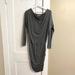 Athleta Dresses | Athleta Grey Drapey Solstice Dress Athletic Workout Errands Fall Athleisure | Color: Gray | Size: Mp