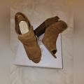 Jessica Simpson Shoes | Jessica Simpson Kymber Canela Brown Ankle Booties | Color: Brown | Size: 9 W