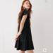 J. Crew Dresses | J. Crew Nwt Knit Broken-In Jersey Tiered Mini Dress - Black | Color: Black | Size: Various