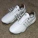 Adidas Shoes | Men's Adidas Tour 360 White & Silver Golf Shoes/No Laces. Nwob Size 11 $219.00. | Color: Silver/White | Size: 11