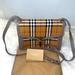 Burberry Bags | Burberry Macken Small Vintage Check Leather Crossbody Bag | Color: Gray/Tan | Size: Small