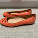 J. Crew Shoes | Euc J. Crew Ballet Flats (Coral) | Color: Orange | Size: 7.5