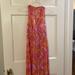 Jessica Simpson Dresses | Jessica Simpson Pink Maxi Dress | Color: Pink/Yellow | Size: S