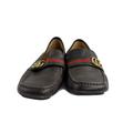 Gucci Shoes | Gucci Gg Marmont Web Loafers 11 | Color: Brown | Size: 11