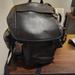 Coach Bags | Authentic Coach Leather Backpack | Color: Black | Size: Os