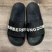 Burberry Shoes | Burberry Kingdom Slides Size 38 | Color: Black/White | Size: 6