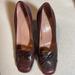 Nine West Shoes | Burgundy High Heel Shoe | Color: Purple | Size: 7.5