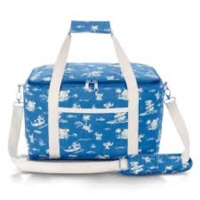 Disney Bags | Disney Lilo And Stitch Stitch Cooler Bag Summer Tote Lunch Box See Listing | Color: Blue/White | Size: Os