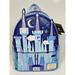 Disney Bags | Disney Loungefly Cinderella Castle Mini Backpack Glow In The Dark New Nwt | Color: Blue | Size: Mini