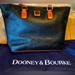 Dooney & Bourke Bags | Dooney & Bourke Large Tote Bag Pristine In/Out Blk/Brn W/ Red Interior | Color: Black/Brown | Size: Measures 11” Tall X 16.5” Wide X 5.75” Deep