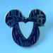 Disney Accessories | Disney Jack Skellington Mickey Mouse Icon Shaped Pin / Vintage, 2010 | Color: Black/White | Size: Os