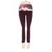 Lululemon Athletica Active Pants - Mid/Reg Rise: Burgundy Activewear - Women's Size 2