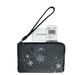 Coach Bags | Coach Snowflake Print Corner Zip Wristlet Signature Canvas New | Color: Gray | Size: Small