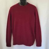 J. Crew Sweaters | J. Crew Lambswool Blend Crewneck Pullover Sweater Cranberry Size Lt | Color: Purple/Red | Size: Lt
