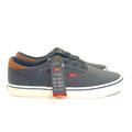 Levi's Shoes | Levis Mens Sneakers Navy Skate Shoe New 9 Casual | Color: Blue/White | Size: Nine