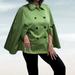 Nine West Jackets & Coats | Nine West Cape Blazer ~ Euc | Color: Green | Size: S