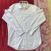 Burberry Shirts | Burberry Brit Cotton Button Down Dress Shirt | Color: Tan/White | Size: L