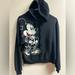 Disney Tops | Disney Halloween Mickey Mouse Hoodie. | Color: Black/White | Size: M
