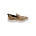 Dolce Vita Sneakers: Tan Animal Print Shoes - Women's Size 9