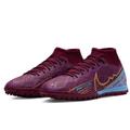 Nike Shoes | Nike Zoom Superfly 9 Mercurial Km Academy Tf Turf Soccer Shoe Dark Beetroot/Gold | Color: Gold/Red | Size: 7.5