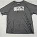 Adidas Shirts | Adidas Shirt Adult 2xl Xxl Grey Climalite Logo Brooklyn Basketball Athletic Mens | Color: Gray | Size: Xxl
