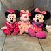 Disney Toys | Bundle Of Three Pink, Minnie Mouse | Color: Pink/White | Size: Various