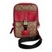 Coach Bags | Coach Track Pack In Color Block Signature Canvas Red And Khaki Slingback Bag | Color: Red/Tan | Size: Os