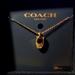 Coach Jewelry | Coach Horseshoe Pave Signature Logo Necklace Silver And Gold Tones | Color: Gold/Silver | Size: Os