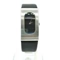 Gucci Jewelry | Gucci 2400l Watch Women's Black Dial Swiss Made Rectangle Face 7.25" Leather Box | Color: Black/Tan | Size: Os