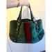 Gucci Bags | Gucci Velvet Horsebit Tote Bag Handbag | Color: Green | Size: See Description