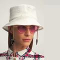 Gucci Accessories | Gucci Gg Crochet Knitted Bucket Hat | Color: Gold/White | Size: L